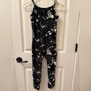 More Than Magic Monochrome Tie-Dye Jumpsuit